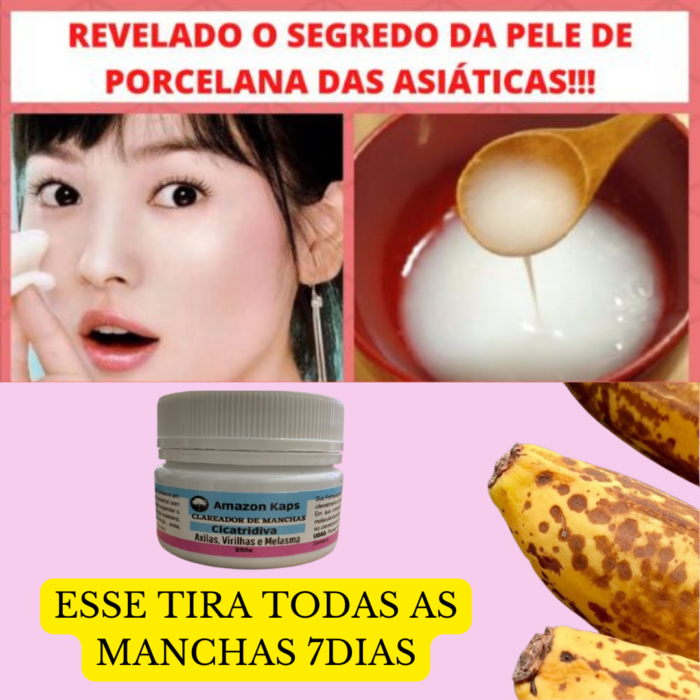 Creme Clareador de Pele Contra Manchas e Melasma 250g - Image 3